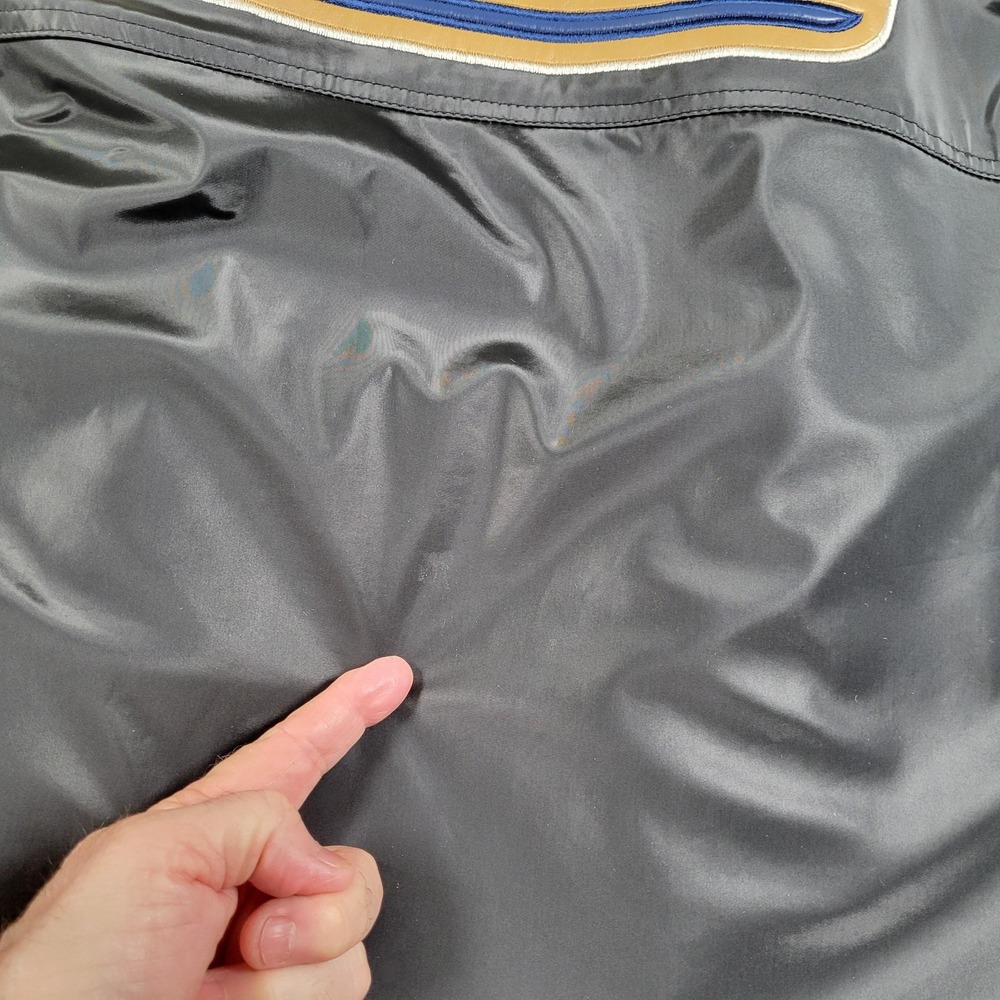 Vintage St. Louis Rams Jacket Mens‎ 2XL NFL Football Fleece Lined Game Day 90s - Picture 4 of 16